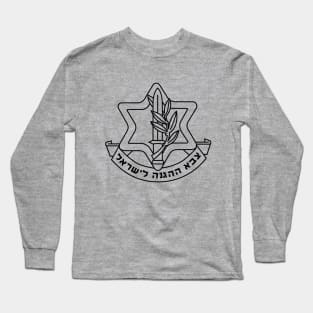 Israel Defense Force Insignia T-Shirt Long Sleeve T-Shirt